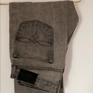 RRL men’s straight leg gray jeans